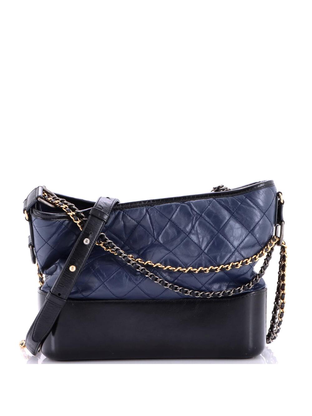 Chanel Gabrielle Hobo Quilted Aged #377415C22B